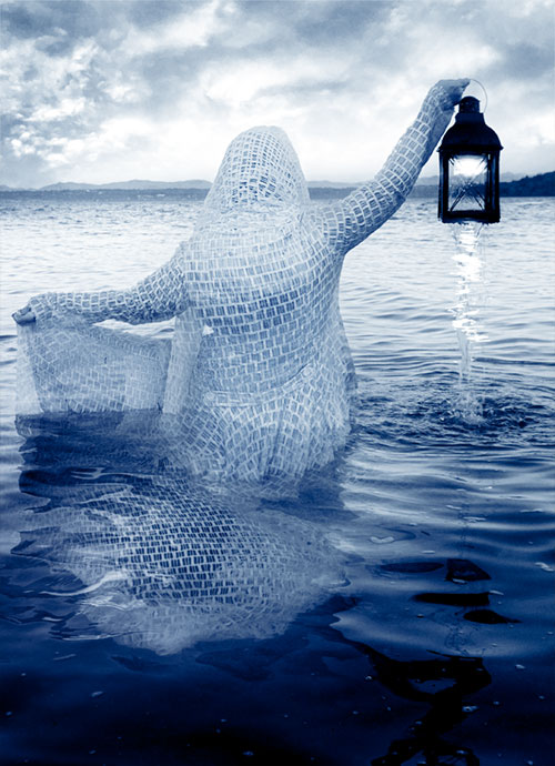 Breathless, I catch the moon