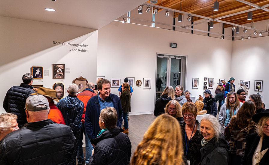 Opening night at Vashon Center for the Arts